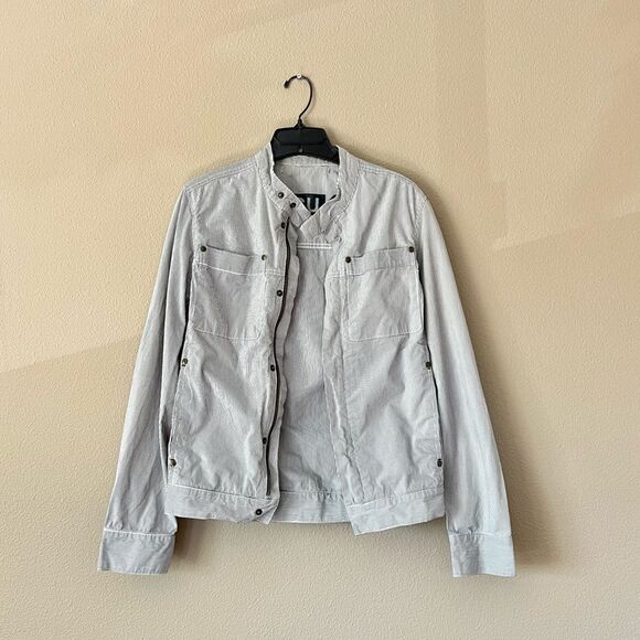FCUK Pinstripe Utility Jacket - Picture 1 of 3